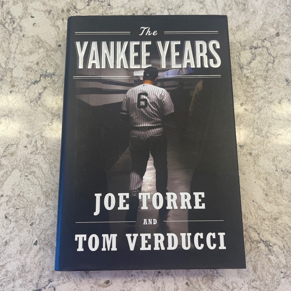"The Yankee Years by Joe‎ Torre Hardcover - Like New Baseball Book "